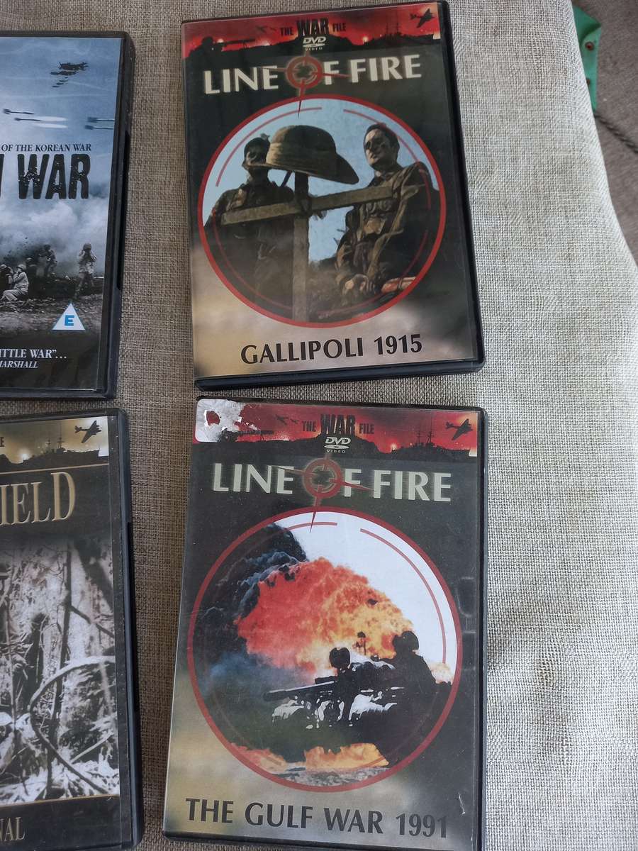 Military DVDs x 12
