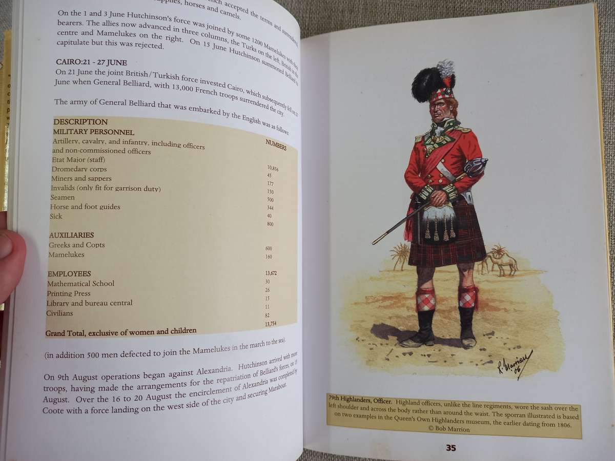 Napoleons Campaign in Egypt - Vol 1 AND Vol 2 - Charles S Grant