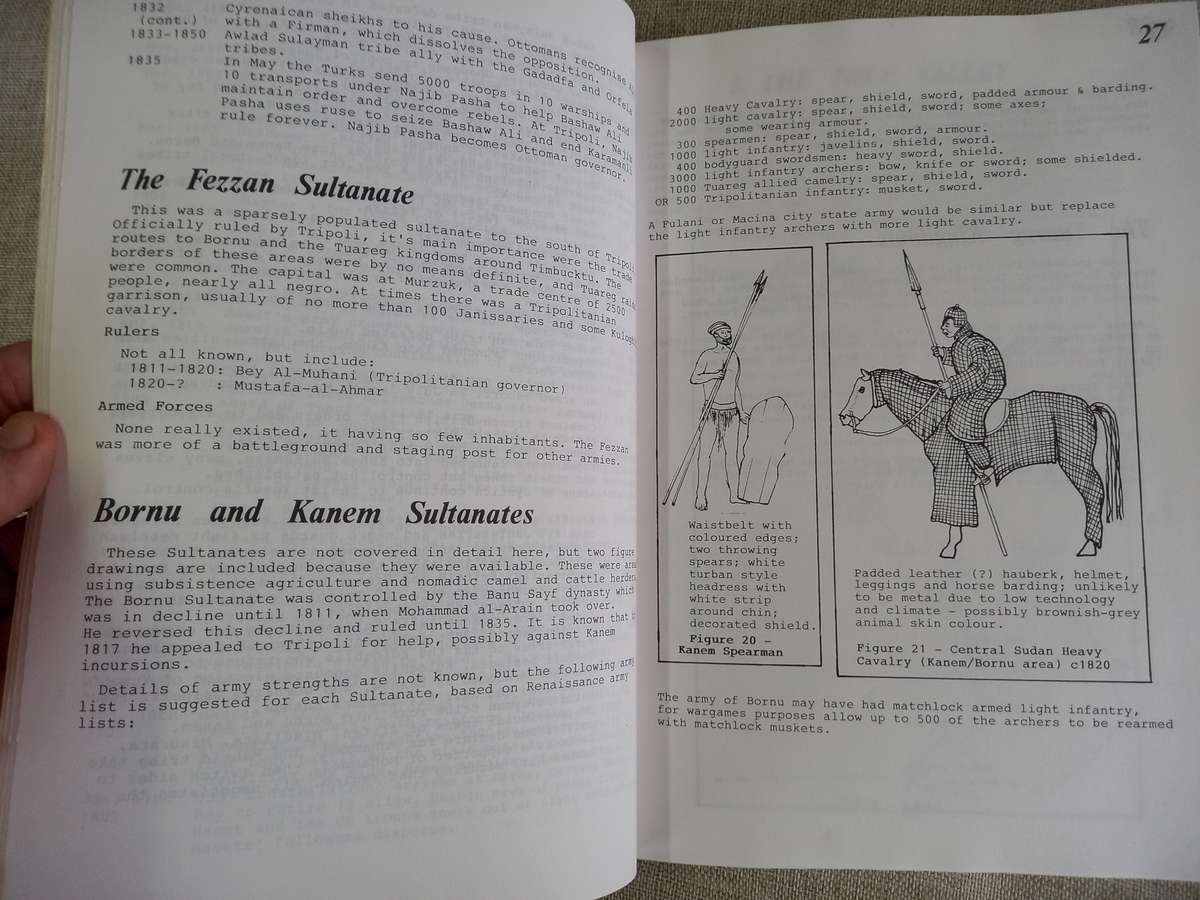 Tangier to Tehran - a wargamers guide to middle eastern armies of the Napoleonic and Colonial Era -