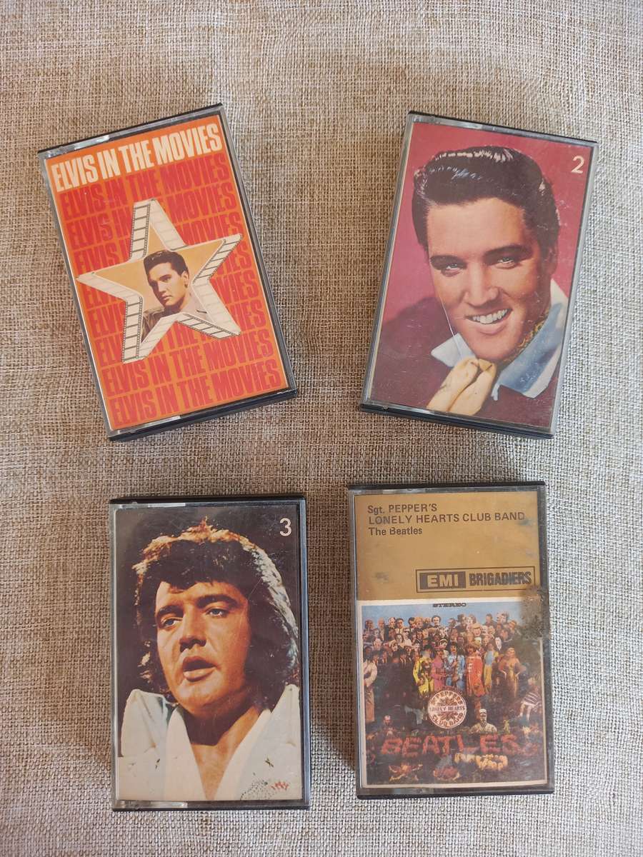 Elvis Presley / Beatles Cassette tapes