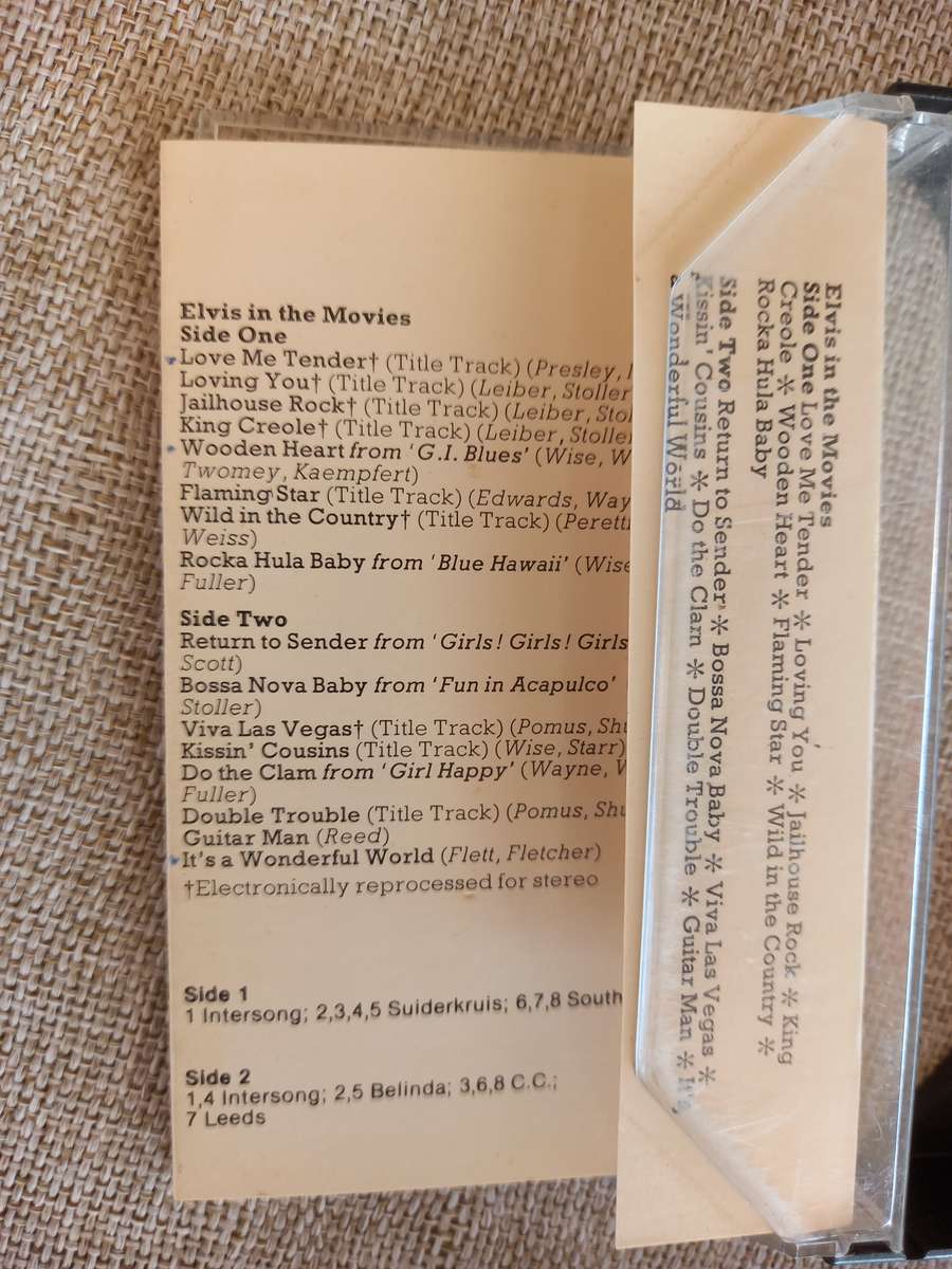 Elvis Presley / Beatles Cassette tapes