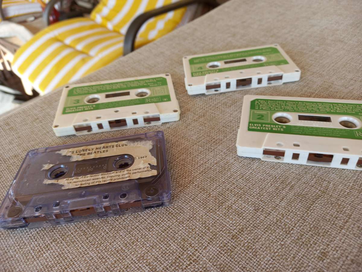 Elvis Presley / Beatles Cassette tapes