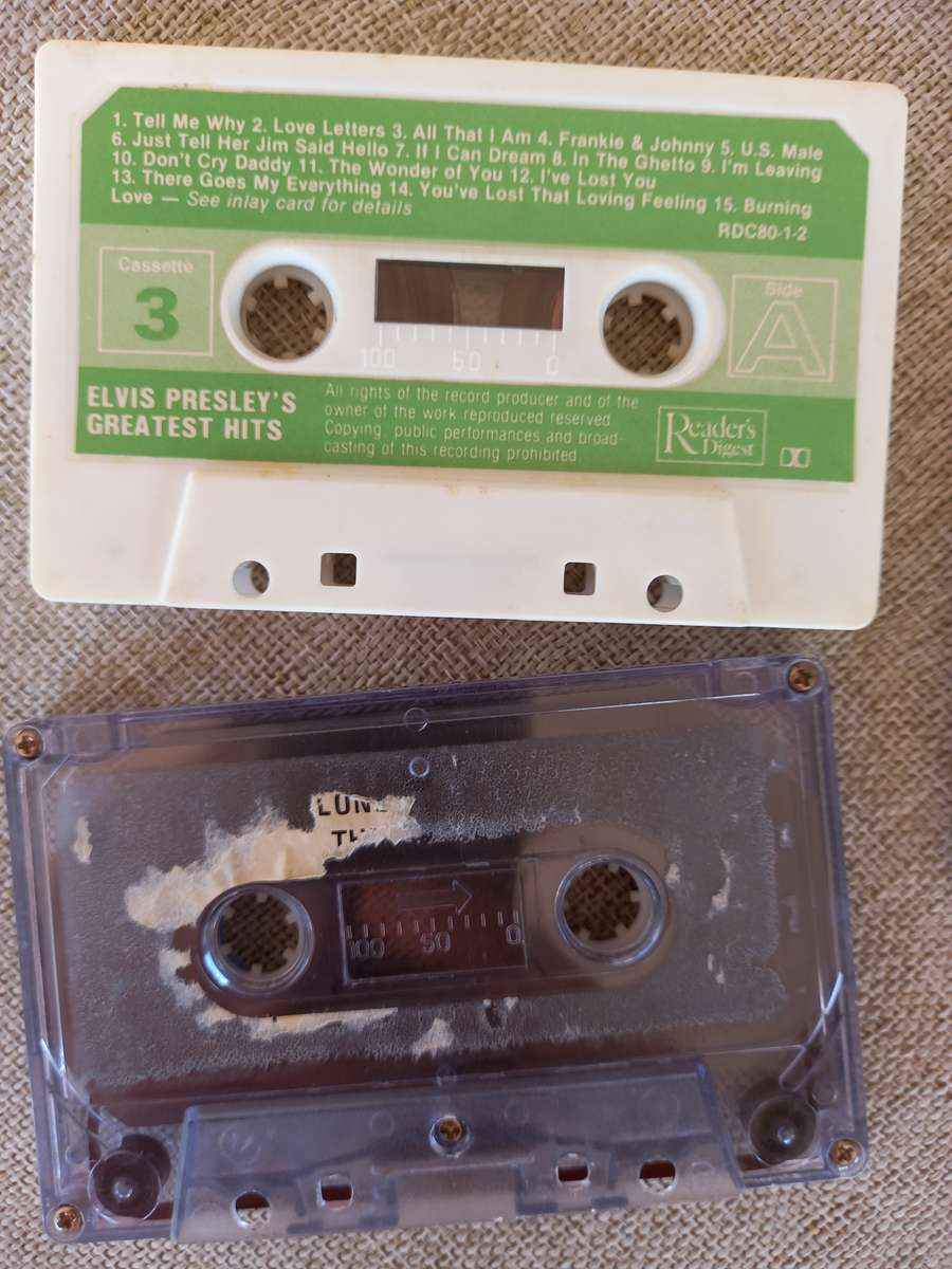 Elvis Presley / Beatles Cassette tapes