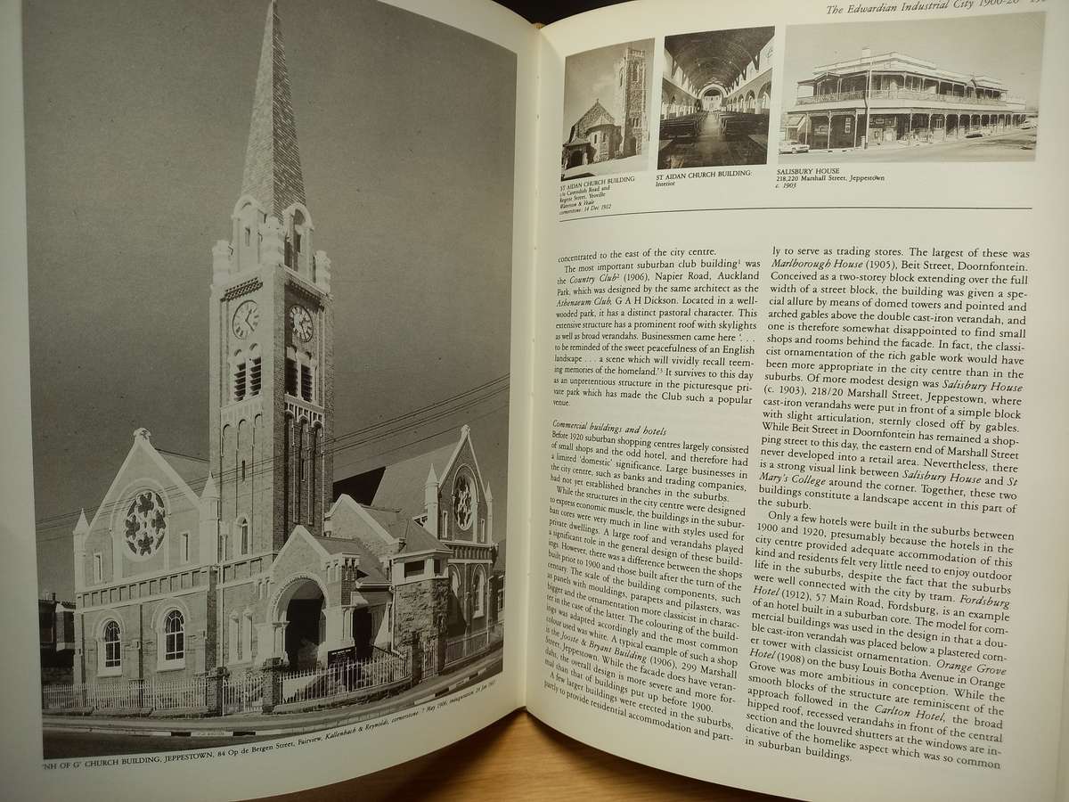 From Mining Camp to Metropolis: The Buildings of Johannesburg 1886-1940