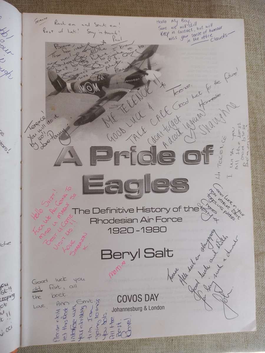 A Pride Of Eagles A History of the Rhodesian Air Force, 19201980 Beryl Salt