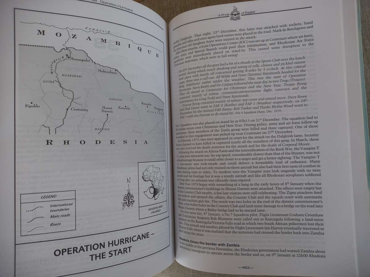 A Pride Of Eagles A History of the Rhodesian Air Force, 19201980 Beryl Salt