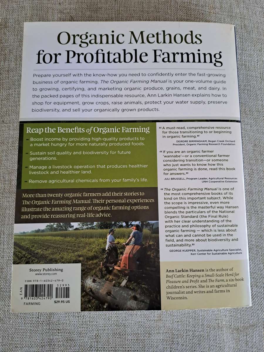 The Organic Farming Manual: A Comprehensive Guide to Starting and Running a Certified Organic Farm