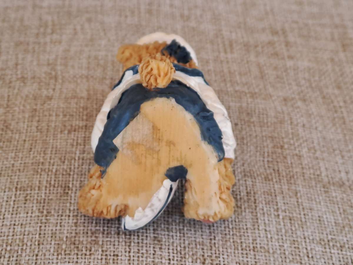 Maritime Teddy Bear with Sail Boat