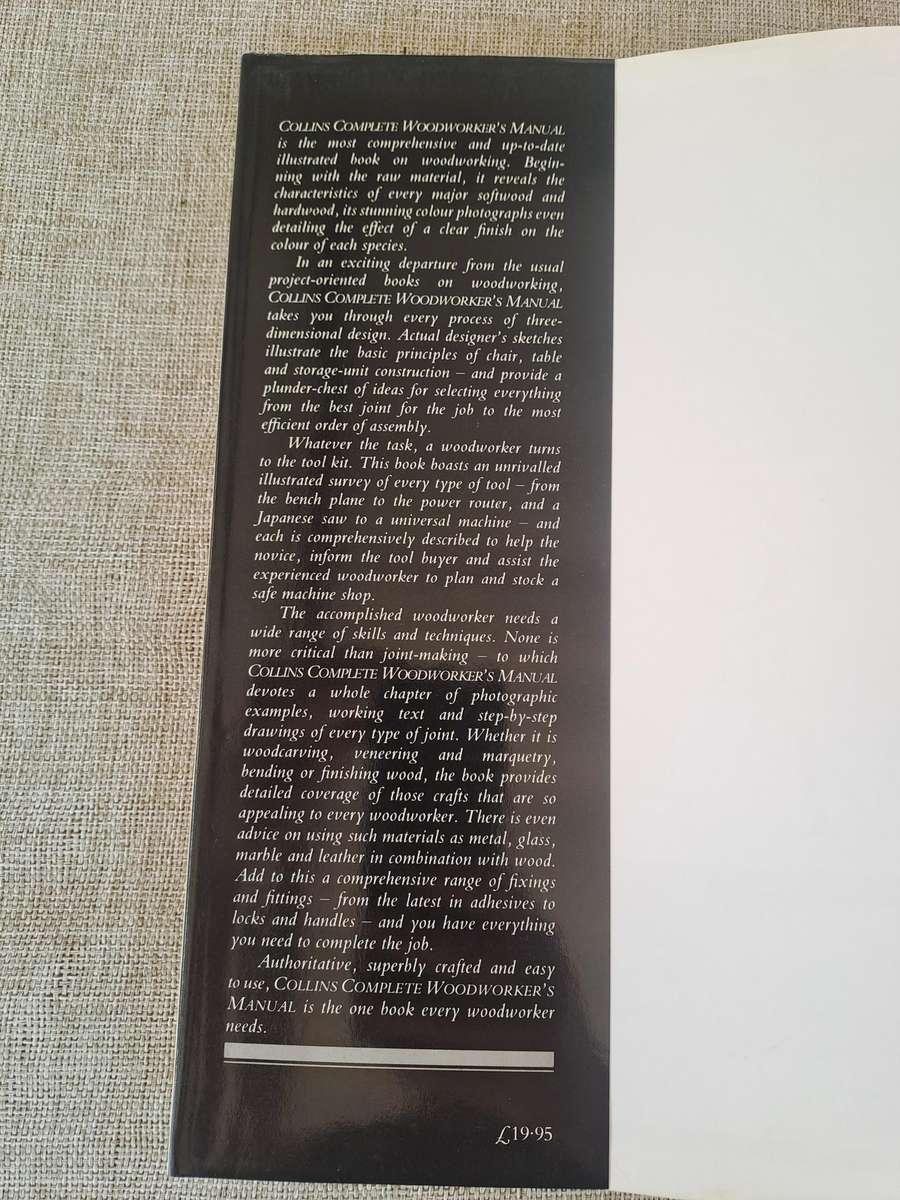 Wood Workers Manual Collins Complete