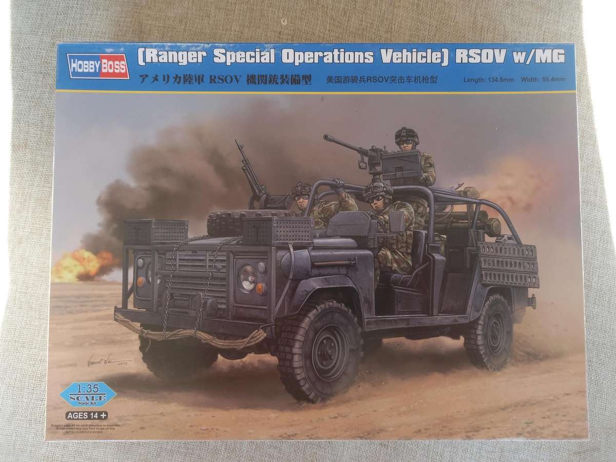 Ranger Special Operations Vehicle 1/35 scale - HobbyBoss
