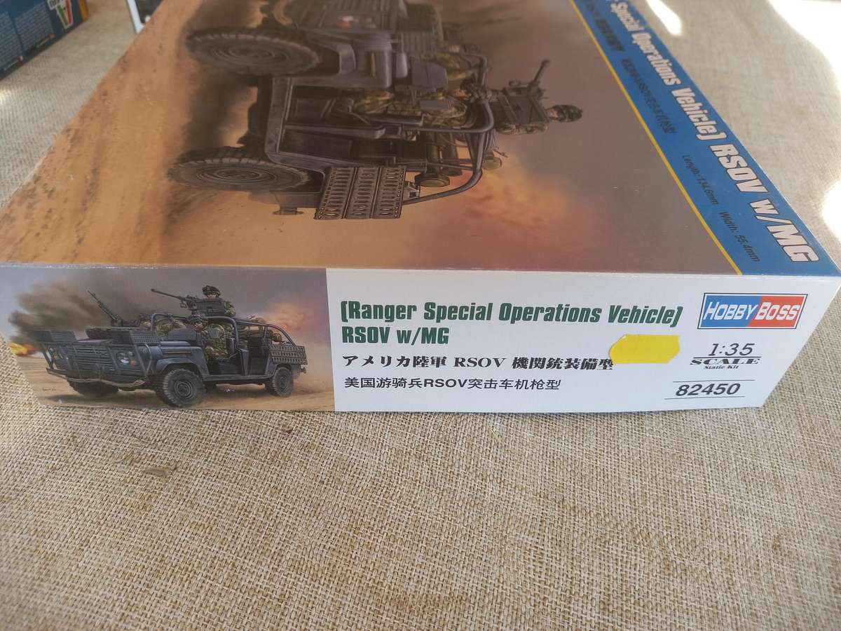 Ranger Special Operations Vehicle 1/35 scale - HobbyBoss