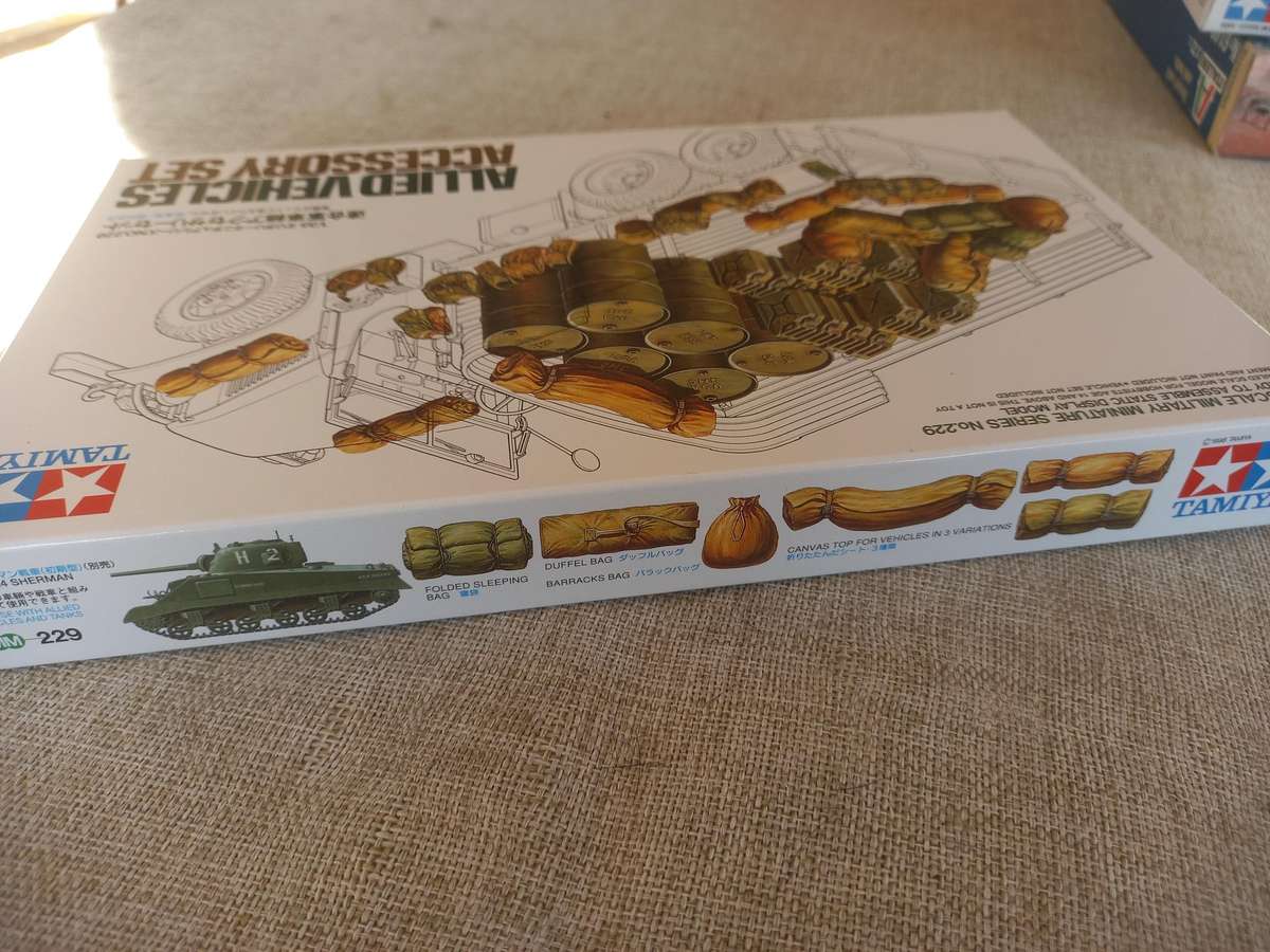 Allied Vehicles Accessory Set 1/35 scale - Tamiya