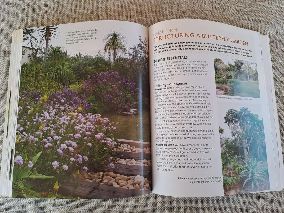 Gardening for Butterflies: Planning and Planting an insect-friendly garden in South Africa (Signed)