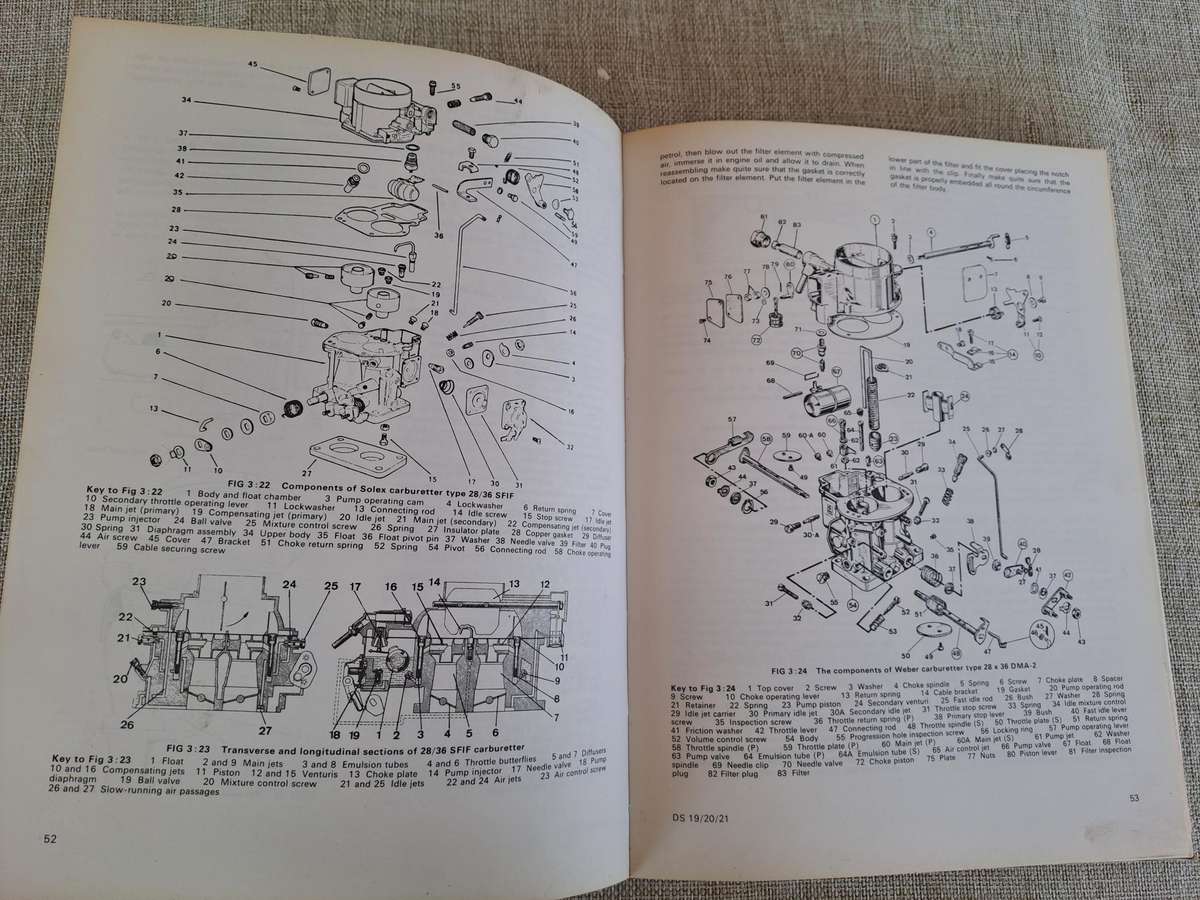 Citroen ID, D, DS 19, 20, 21 Owners Workshop Manual 1966-74 - Autobooks