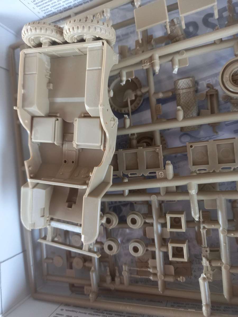 British Special Air Service Jeep - 1/35 miniature series no 33 - Tamiya