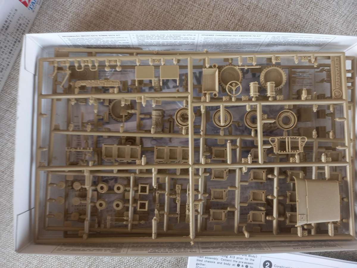 British Special Air Service Jeep - 1/35 miniature series no 33 - Tamiya