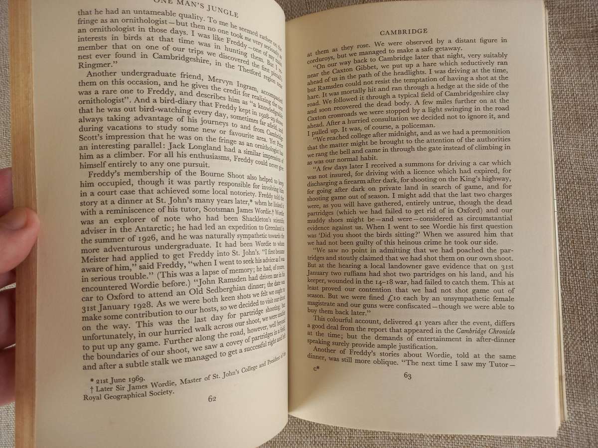 One Mans Jungle - Ralph Baker