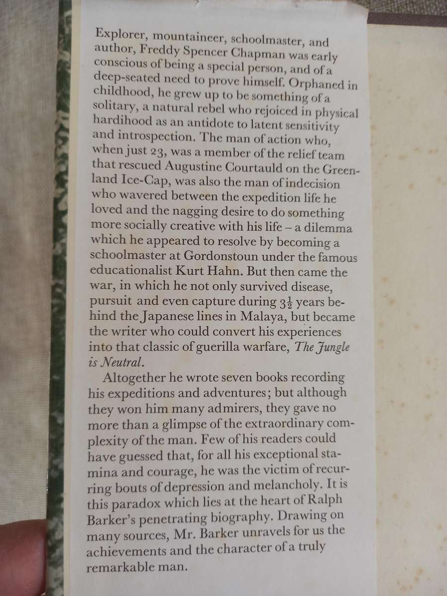 One Mans Jungle - Ralph Baker