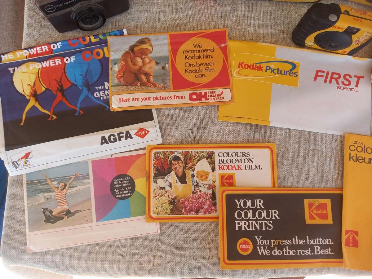 Collection of Cameras / Kodak memorabilia and photo albums