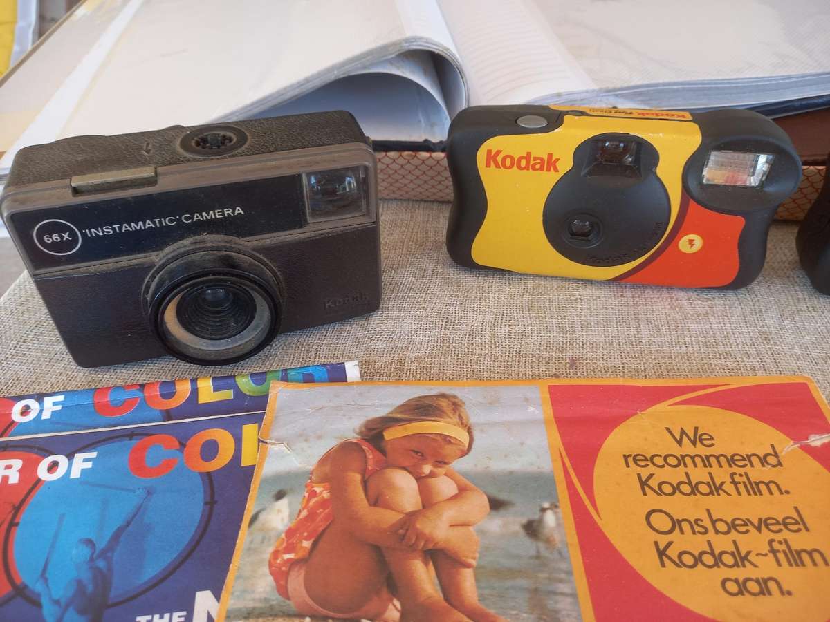 Collection of Cameras / Kodak memorabilia and photo albums
