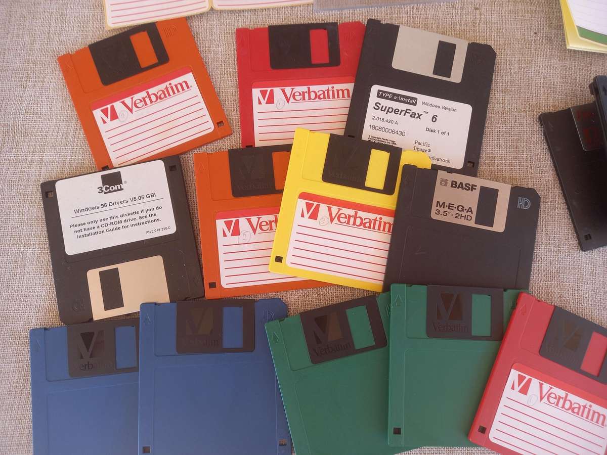 Computer Stiffy storage collection