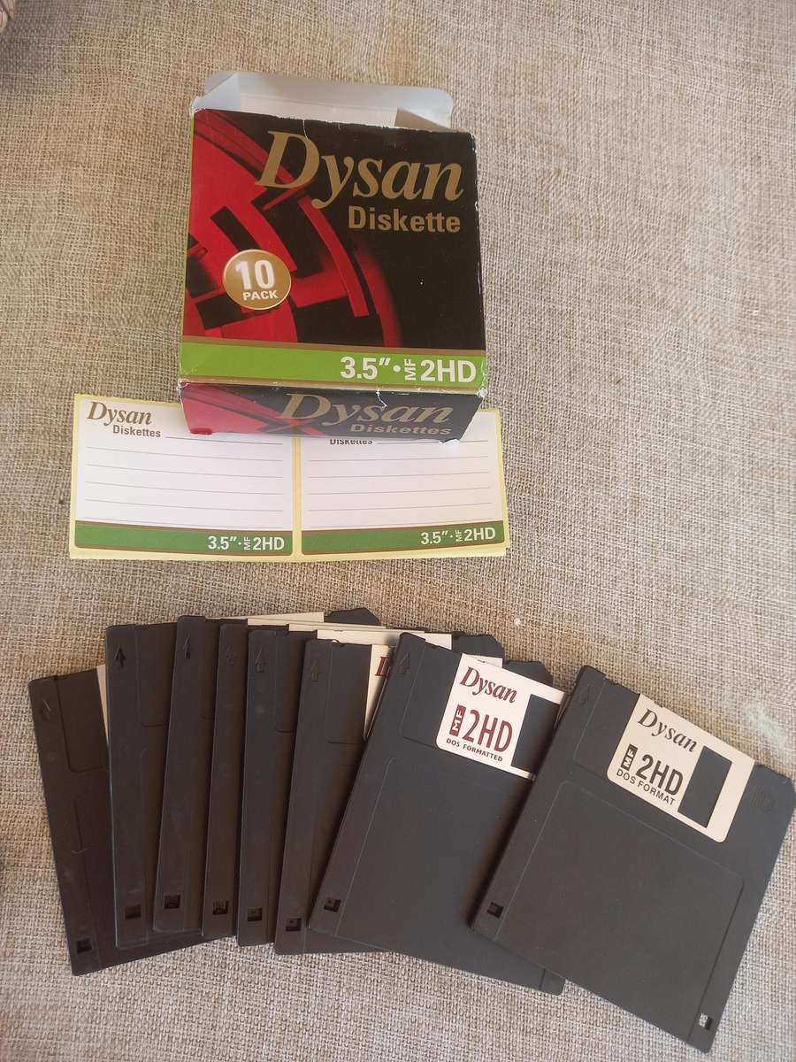 Computer Stiffy storage collection