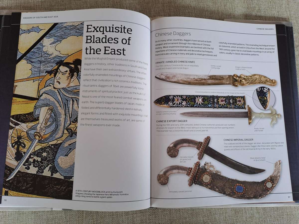 The Illustrated History of Weapons Knives, Daggers & Hand-Combat Tools