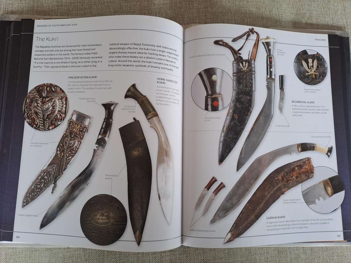 The Illustrated History of Weapons Knives, Daggers & Hand-Combat Tools