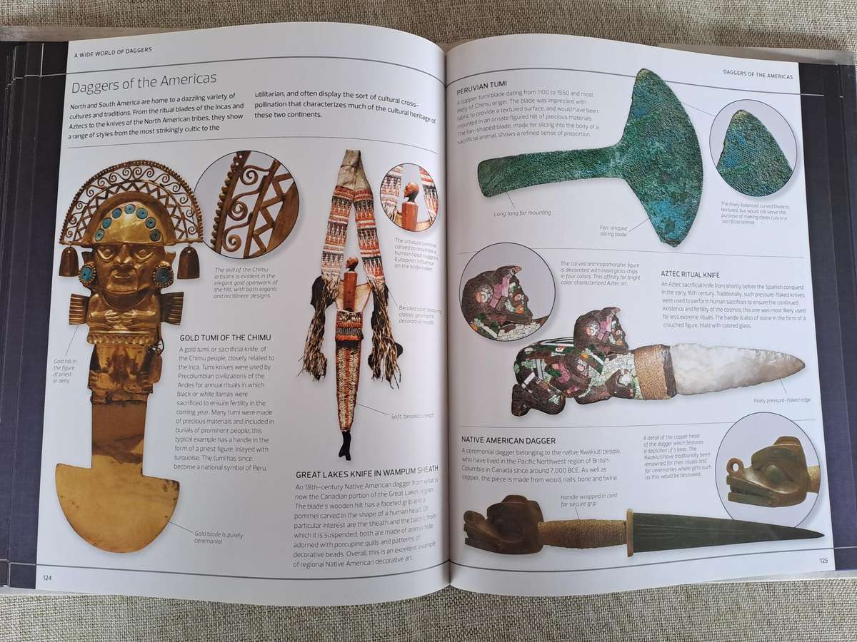 The Illustrated History of Weapons Knives, Daggers & Hand-Combat Tools