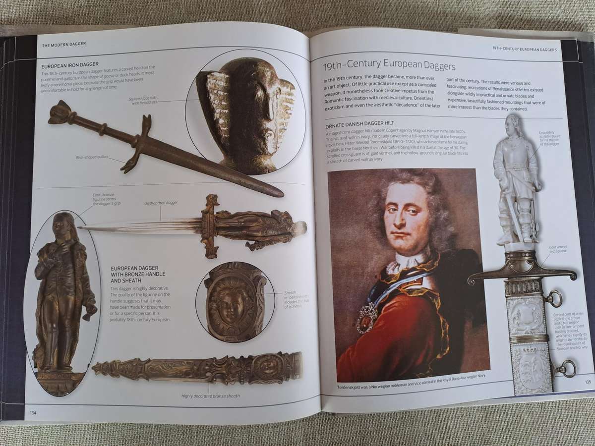 The Illustrated History of Weapons Knives, Daggers & Hand-Combat Tools