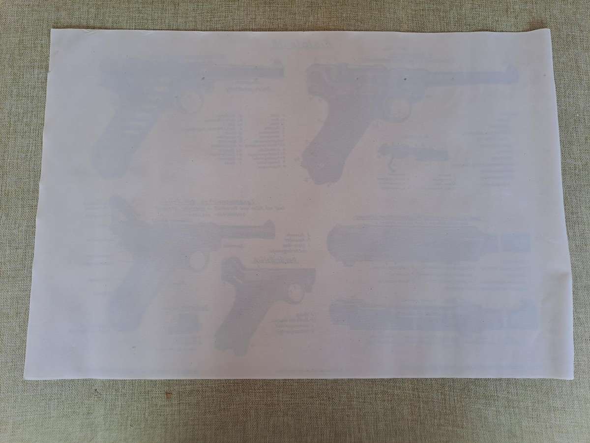 Pistole 08 WWII Luger Pistol Poster