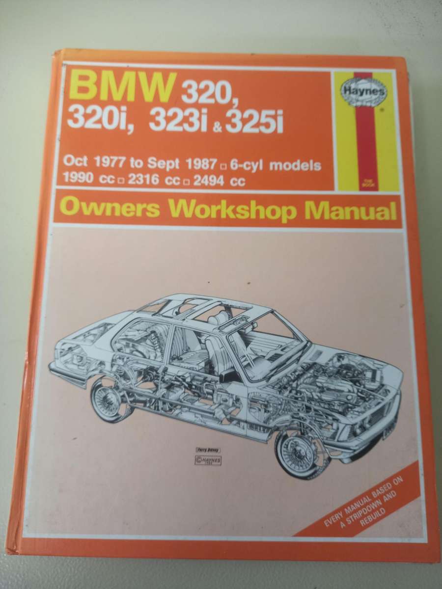 BMW 320, 320I, 323i and 325i - Haynes - Owners Workshop Manual