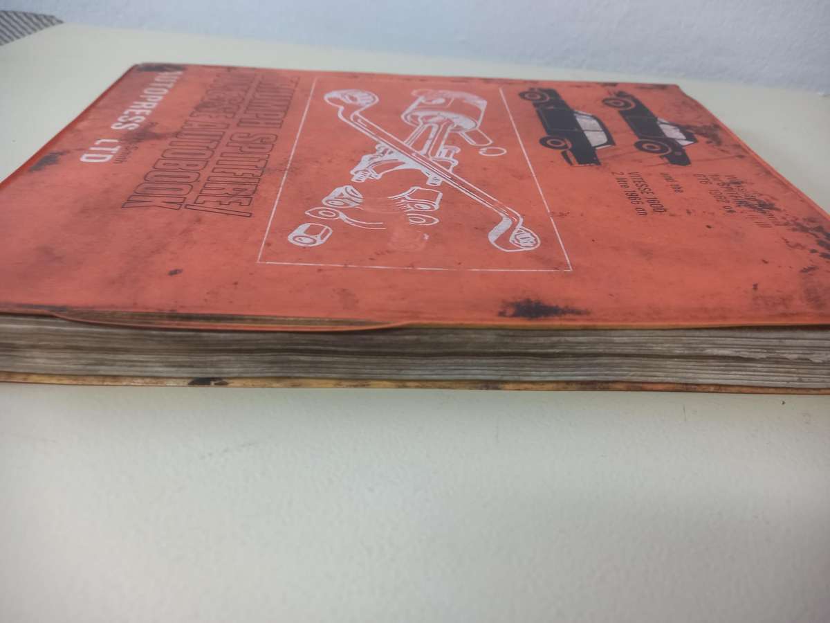 Triumph Spitfire / Vitesse Autobook 1962 / 1966