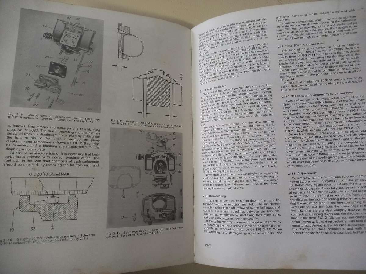 Triumph Spitfire / Vitesse Autobook 1962 / 1966