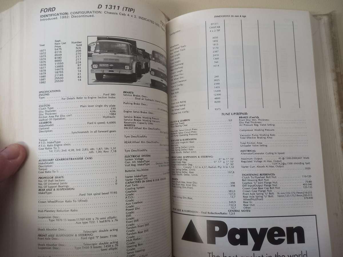 Commercial Vehicle Data Digest 94/95