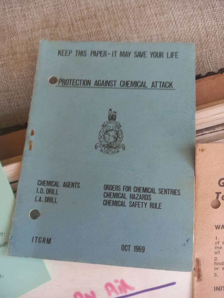 British Royal Commandos, Rhodesian SAS, SA Recces. - various items / training file