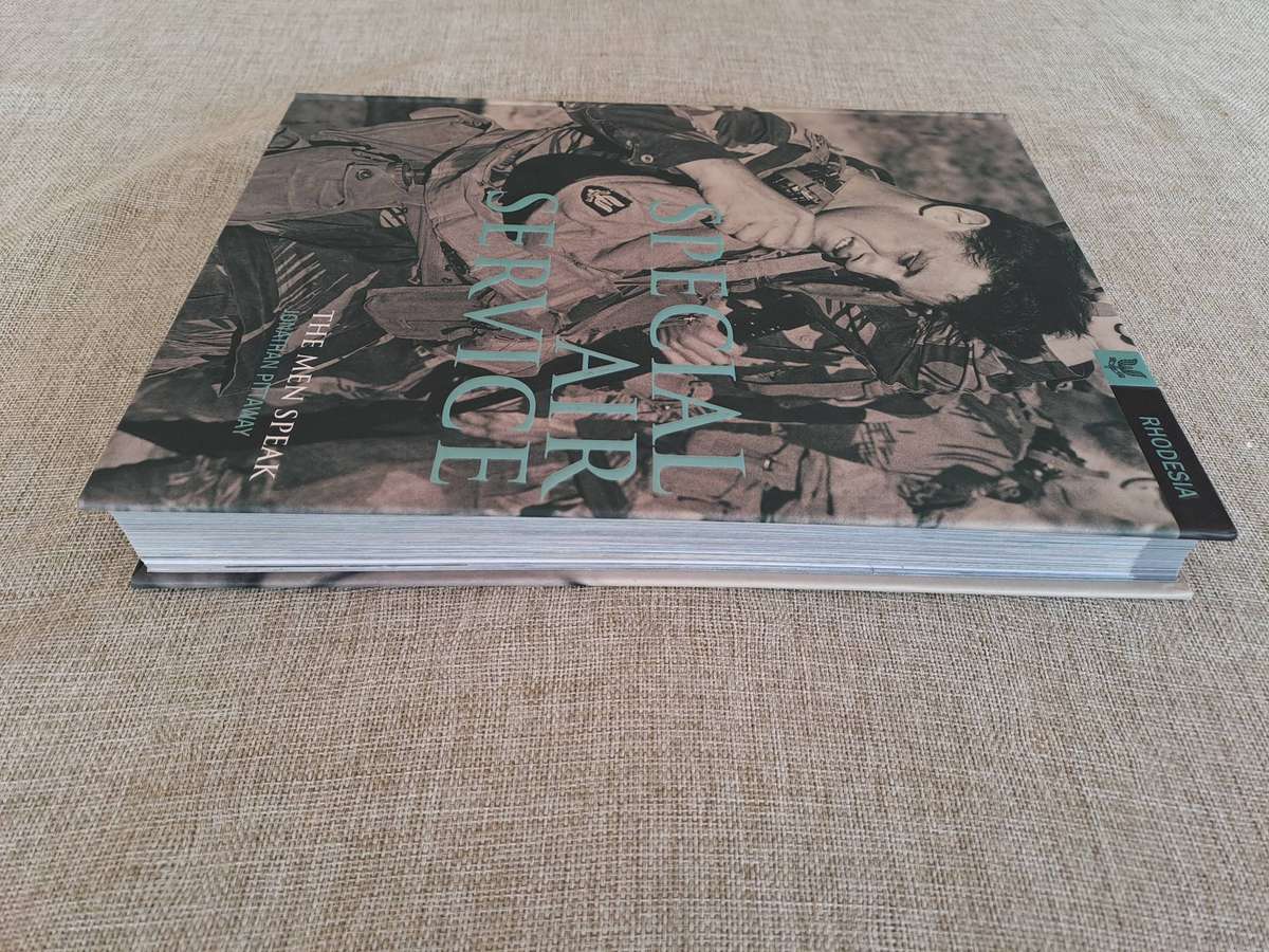 SPECIAL AIR SERVICE: SAS : The Men Speak (Hardcover) - Jonathan Pittaway *SIGNED*
