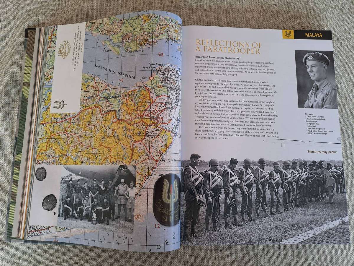 SPECIAL AIR SERVICE: SAS : The Men Speak (Hardcover) - Jonathan Pittaway *SIGNED*