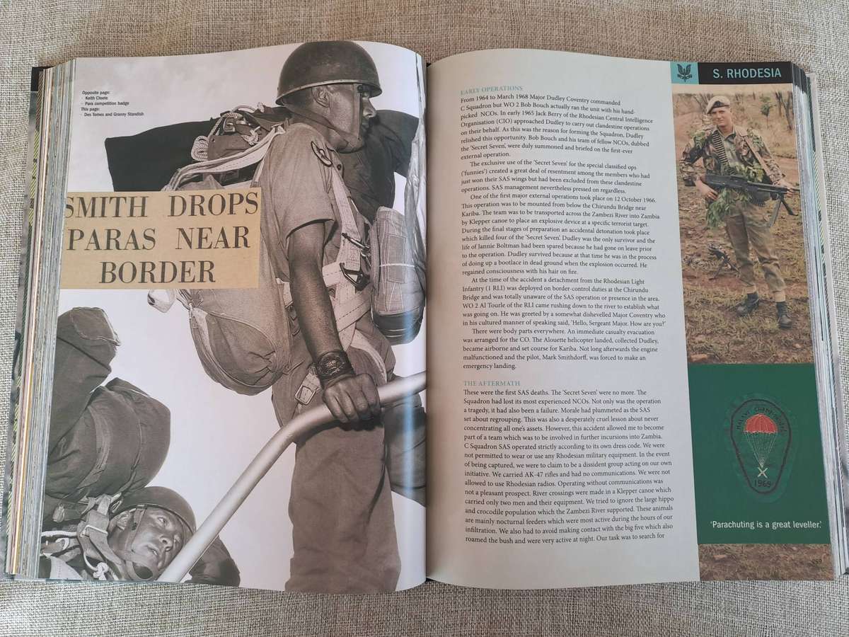 SPECIAL AIR SERVICE: SAS : The Men Speak (Hardcover) - Jonathan Pittaway *SIGNED*