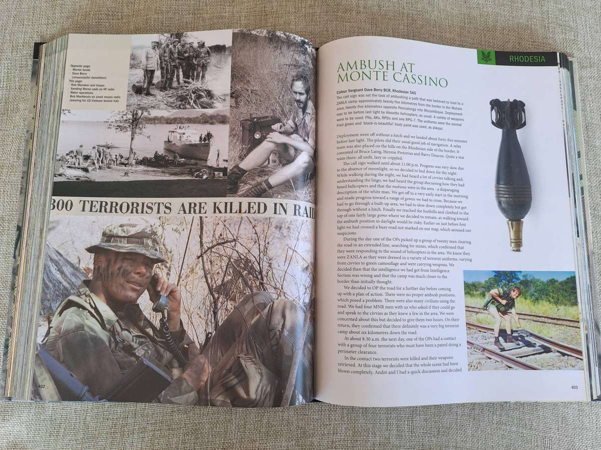 SPECIAL AIR SERVICE: SAS : The Men Speak (Hardcover) - Jonathan Pittaway *SIGNED*