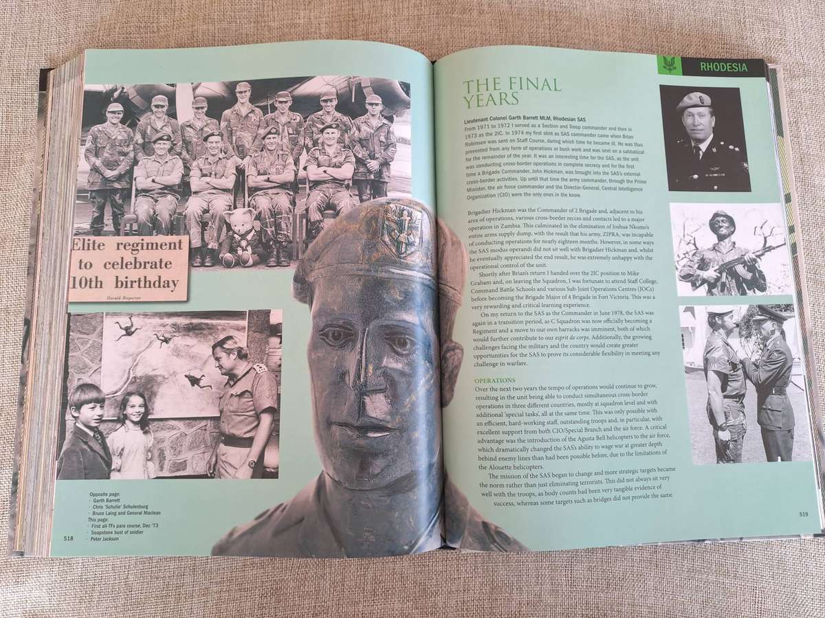 SPECIAL AIR SERVICE: SAS : The Men Speak (Hardcover) - Jonathan Pittaway *SIGNED*