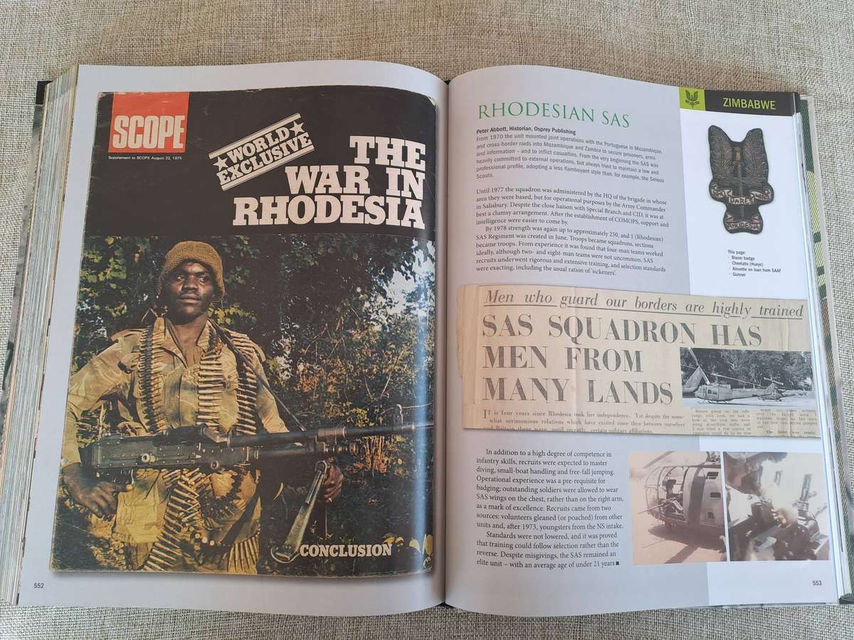 SPECIAL AIR SERVICE: SAS : The Men Speak (Hardcover) - Jonathan Pittaway *SIGNED*