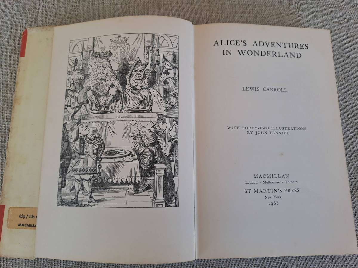 Alice's Adventures in Wonderland  Lewis Carol 1968