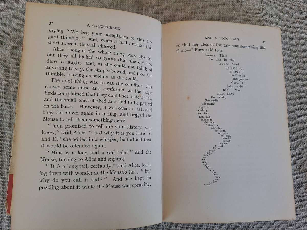 Alice's Adventures in Wonderland  Lewis Carol 1968