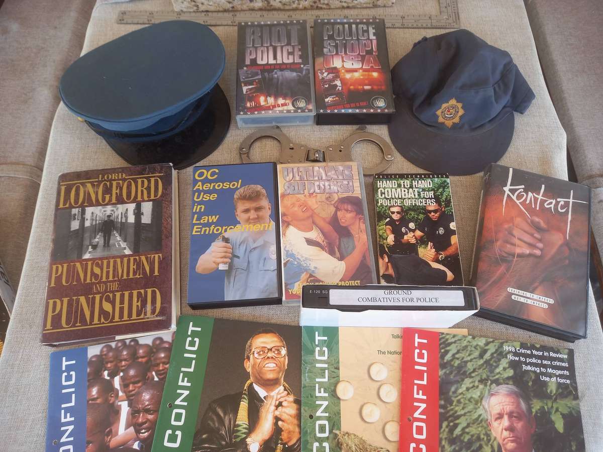 Collection of SAP and police related items