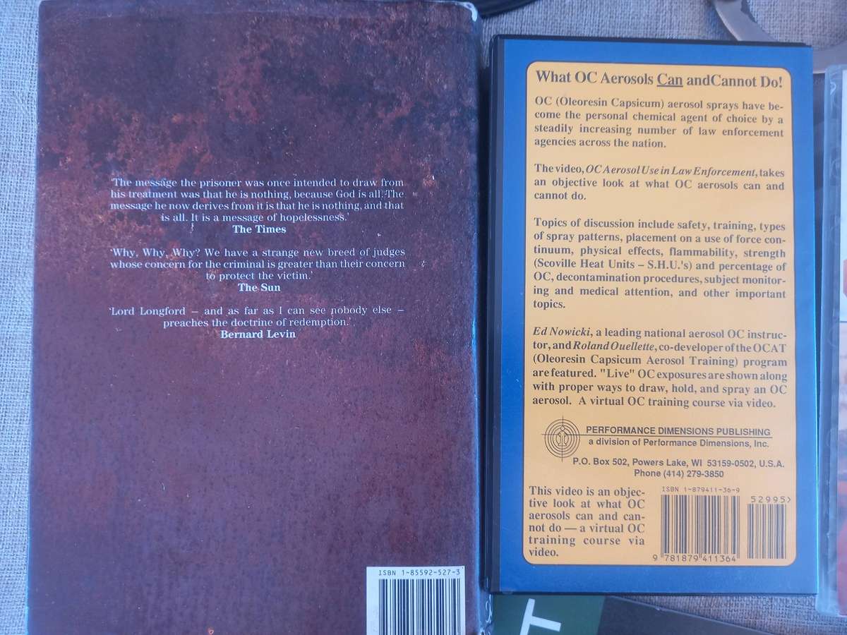 Collection of SAP and police related items