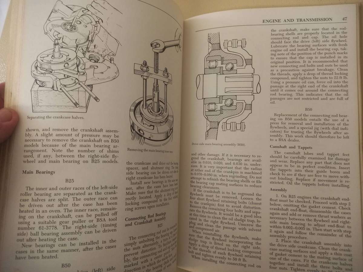 BSA Repair and Tune-up Guide - Chilton's