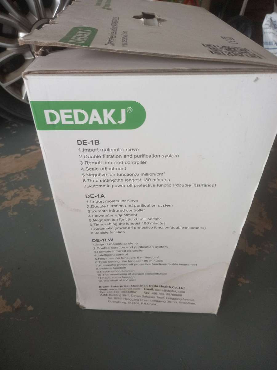 DEDAKJ 1-7 Liter Home Oxygen - Portable Oxygen Machine