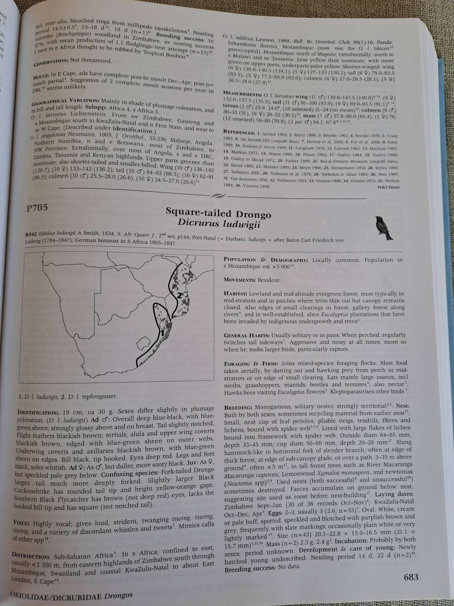 Roberts Birds of Southern Africa 7th Edition