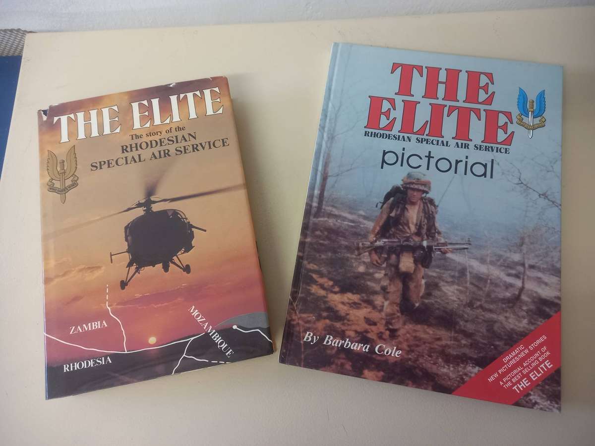Rhodesian SAS - The Elite AND The Elite Pictorial - Barbara Cole